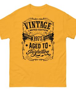 Vintage 1975 T-shirt Aged To Perfection 50th Birthday T shirt
