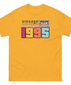 Vintage 1995 Cassette Tape Limited Edition 30th Birthday T-shirt