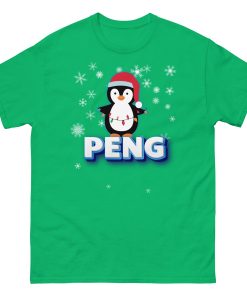 PENG – Penguin Christmas T-shirt for Peng Men