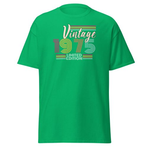 Vintage 1975 T-shirt Limited Edition 50th Birthday T-shirt