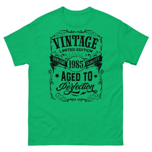 Vintage 1985 T-shirt 40th Birthday Gift Aged To Perfection T shirt