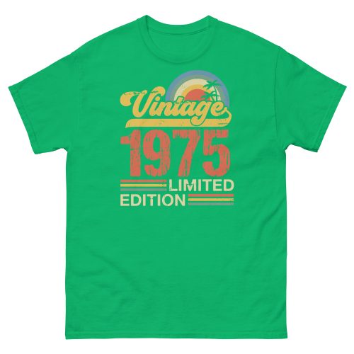 Vintage 1975 T-shirt Limited Edition 50th Birthday T shirt