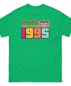 Vintage 1995 Cassette Tape Limited Edition 30th Birthday T-shirt