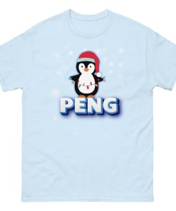 PENG – Penguin Christmas T-shirt for Peng Men