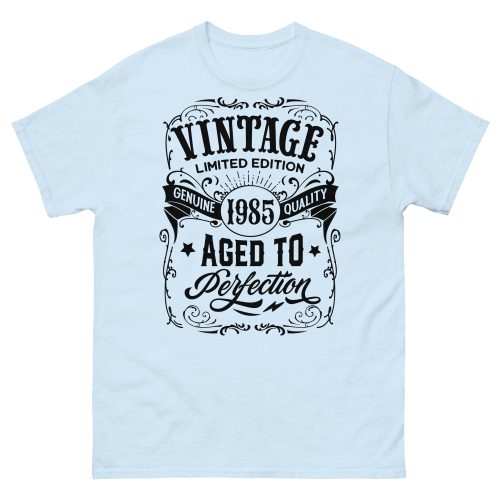 Vintage 1985 T-shirt 40th Birthday Gift Aged To Perfection T shirt