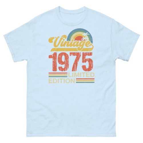 Vintage 1975 T-shirt Limited Edition 50th Birthday T shirt