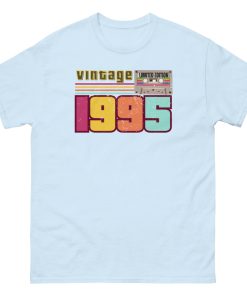 Vintage 1995 Cassette Tape Limited Edition 30th Birthday T-shirt