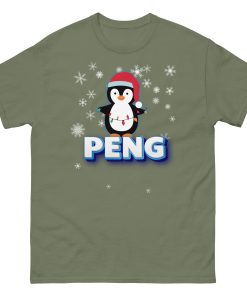 PENG – Penguin Christmas T-shirt for Peng Men
