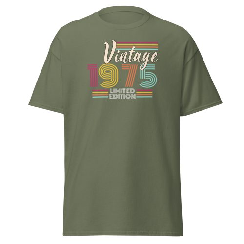 Vintage 1975 T-shirt Limited Edition 50th Birthday T-shirt