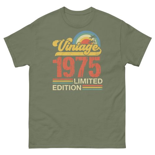 Vintage 1975 T-shirt Limited Edition 50th Birthday T shirt