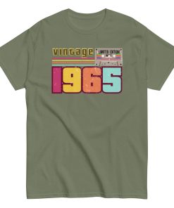 Vintage 1965 Cassette Tape Limited Edition 60th Birthday T-shirt