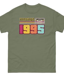 Vintage 1995 Cassette Tape Limited Edition 30th Birthday T-shirt
