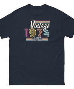 Vintage 1974 T-shirt Limited Edition 50th Birthday T-shirt