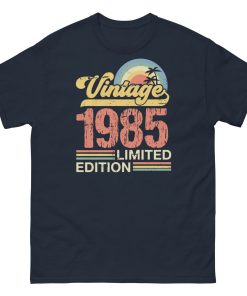 Vintage 1985 T-shirt 40th Birthday Limited Edition T-shirt