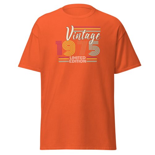 Vintage 1975 T-shirt Limited Edition 50th Birthday T-shirt