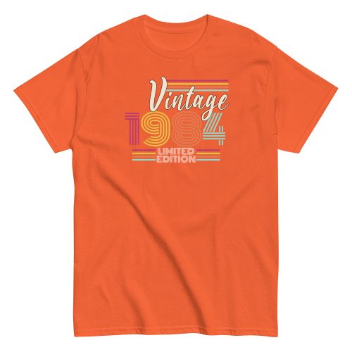 Vintage 1984 T-shirt Limited Edition 40th Birthday T-shirt