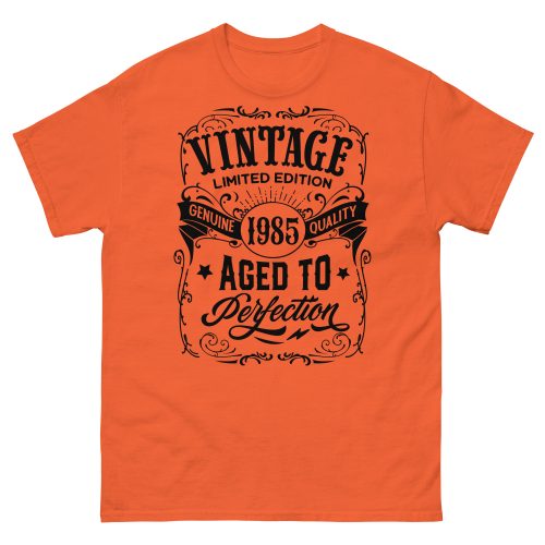 Vintage 1985 T-shirt 40th Birthday Gift Aged To Perfection T shirt