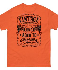 Vintage 1975 T-shirt Aged To Perfection 50th Birthday T shirt
