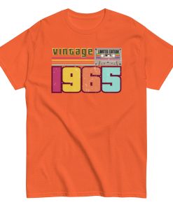 Vintage 1965 Cassette Tape Limited Edition 60th Birthday T-shirt