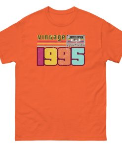 Vintage 1995 Cassette Tape Limited Edition 30th Birthday T-shirt