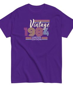 Vintage 1984 T-shirt Limited Edition 40th Birthday T-shirt
