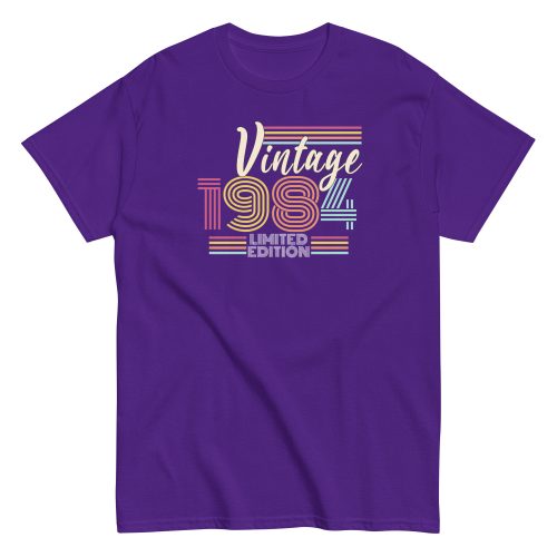 Vintage 1984 T-shirt Limited Edition 40th Birthday T-shirt
