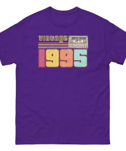 Vintage 1995 Cassette Tape Limited Edition 30th Birthday T-shirt