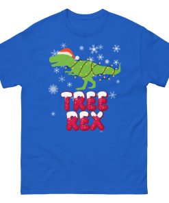 Tree Rex Christmas T-shirt For Men