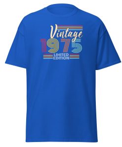 Vintage 1975 T-shirt Limited Edition 50th Birthday T-shirt
