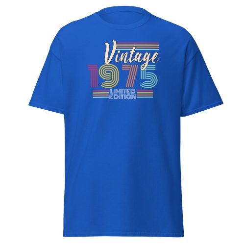 Vintage 1975 T-shirt Limited Edition 50th Birthday T-shirt