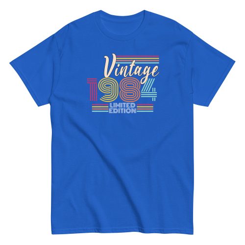 Vintage 1984 T-shirt Limited Edition 40th Birthday T-shirt