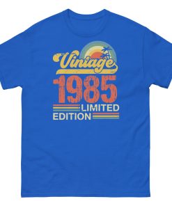 Vintage 1985 T-shirt 40th Birthday Limited Edition T-shirt