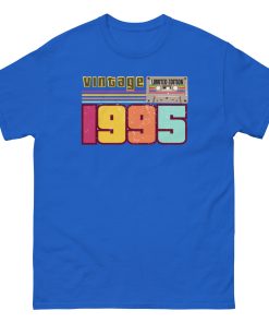 Vintage 1995 Cassette Tape Limited Edition 30th Birthday T-shirt