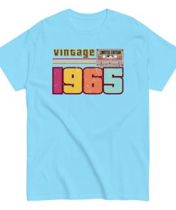Vintage 1965 Cassette Tape Limited Edition 60th Birthday T-shirt