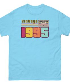 Vintage 1995 Cassette Tape Limited Edition 30th Birthday T-shirt