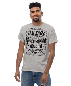 Vintage 1985 T-shirt 40th Birthday Gift Aged To Perfection T shirt