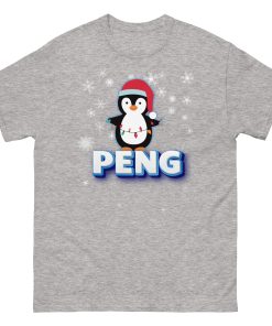 PENG – Penguin Christmas T-shirt for Peng Men