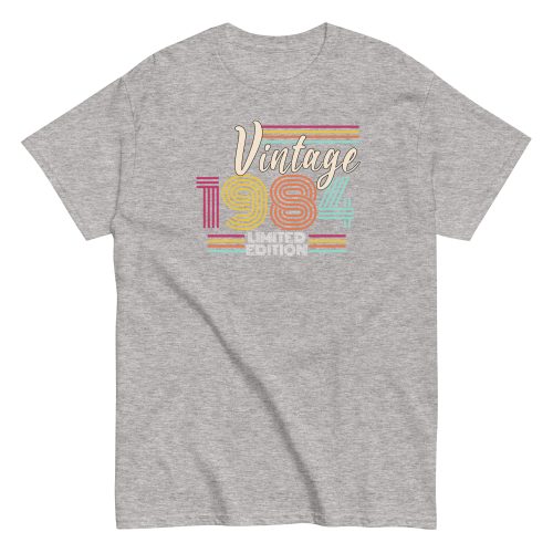 Vintage 1984 T-shirt Limited Edition 40th Birthday T-shirt
