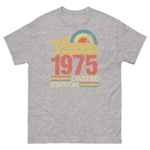 Vintage 1975 T-shirt Limited Edition 50th Birthday T shirt
