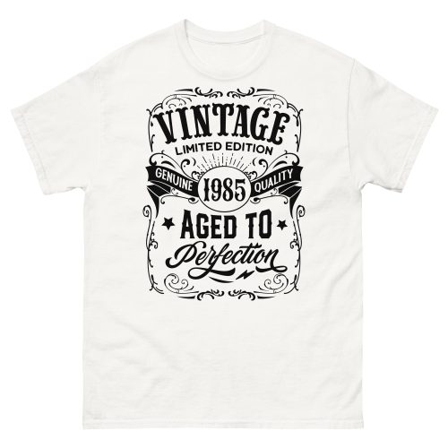 Vintage 1985 T-shirt 40th Birthday Gift Aged To Perfection T shirt