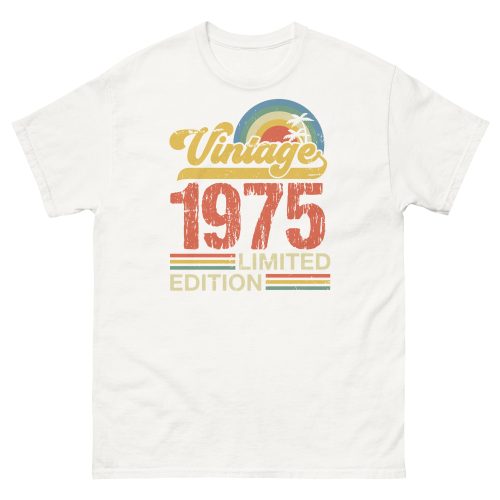 Vintage 1975 T-shirt Limited Edition 50th Birthday T shirt