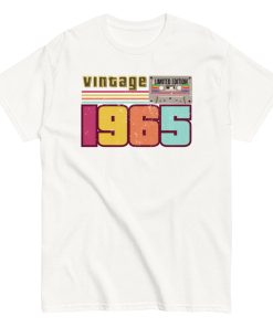 Vintage 1965 Cassette Tape Limited Edition 60th Birthday T-shirt