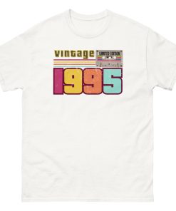 Vintage 1995 Cassette Tape Limited Edition 30th Birthday T-shirt