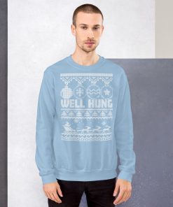 Well Hung Christmas Jumper – Funny Rude Cheeky Christmas Jumper