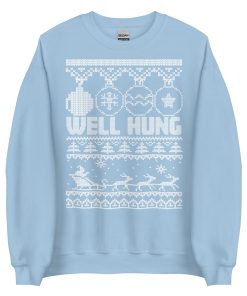 Well Hung Christmas Jumper – Funny Rude Cheeky Christmas Jumper