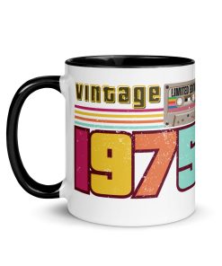 Vintage 1975 Limited Edition 50th Birthday Mug 1975 Gift