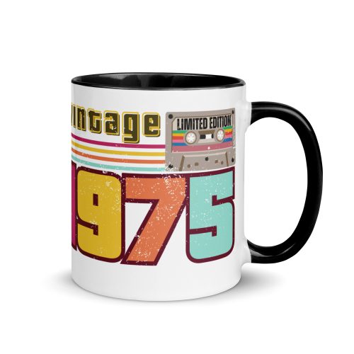 Vintage 1975 Limited Edition 50th Birthday Mug 1975 Gift