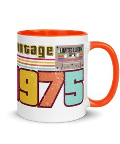 Vintage 1975 Limited Edition 50th Birthday Mug 1975 Gift