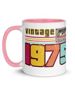 Vintage 1975 Limited Edition 50th Birthday Mug 1975 Gift