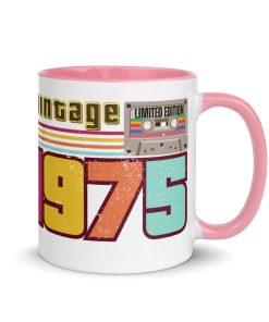 Vintage 1975 Limited Edition 50th Birthday Mug 1975 Gift